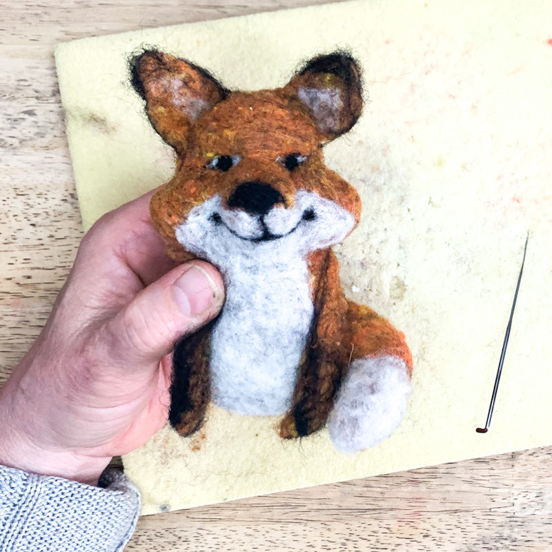 Maplerose Red Fox Felting Kit