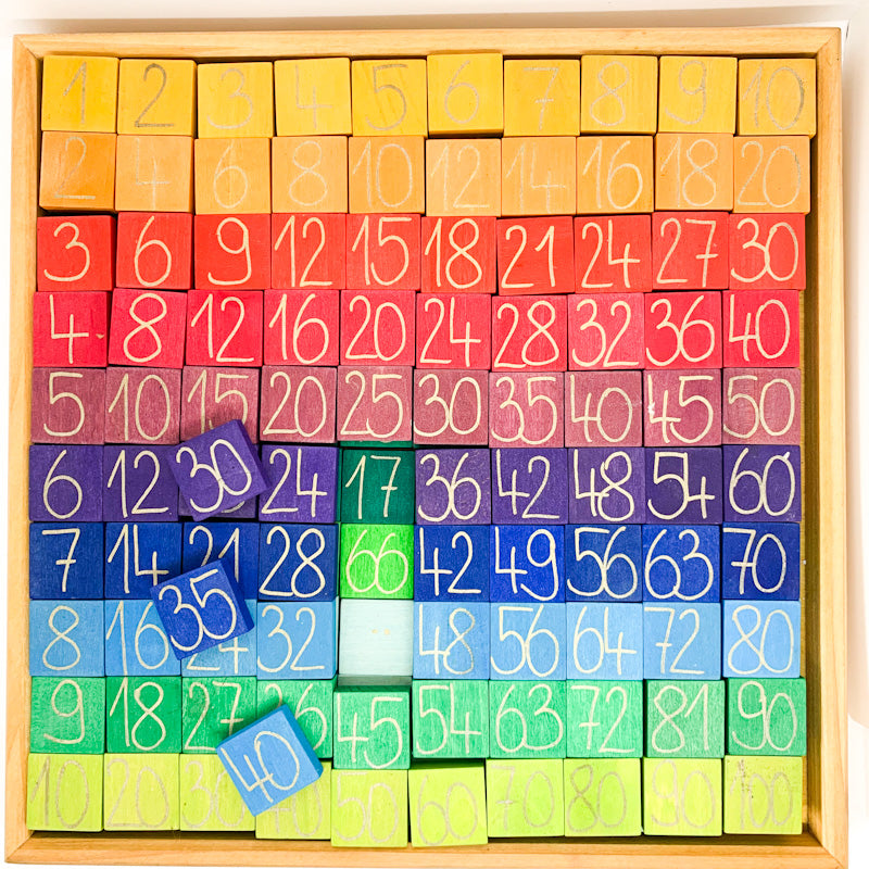 Grimm's Counting With Colours Block Set - 200 pieces