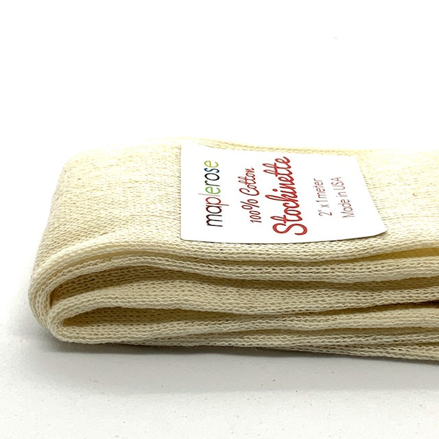 100% cotton stockinette for doll making