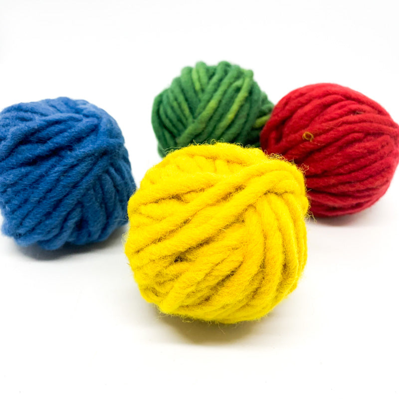 Filges Organic 100% Wool Thick Knitting Yarn Set BRIGHTS