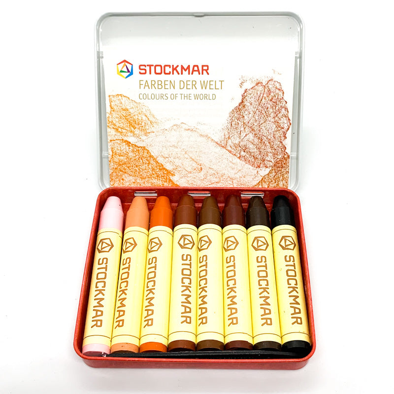 Stockmar COLOURS OF THE WORLD Stick Beeswax Crayon Set