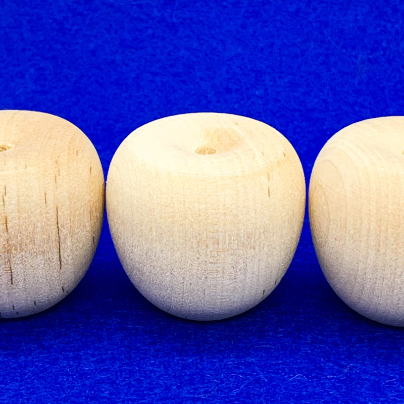 Wooden APPLES Set of 3