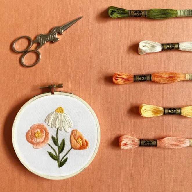 embroidery + sewing