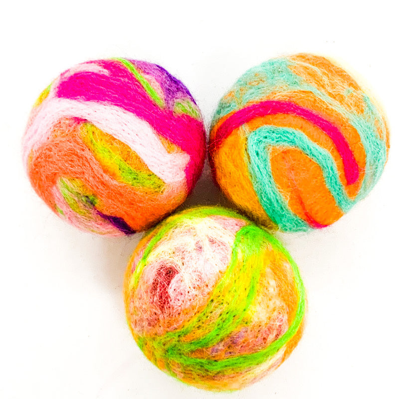 Maplerose Wool DryerCatJuggling Balls Set