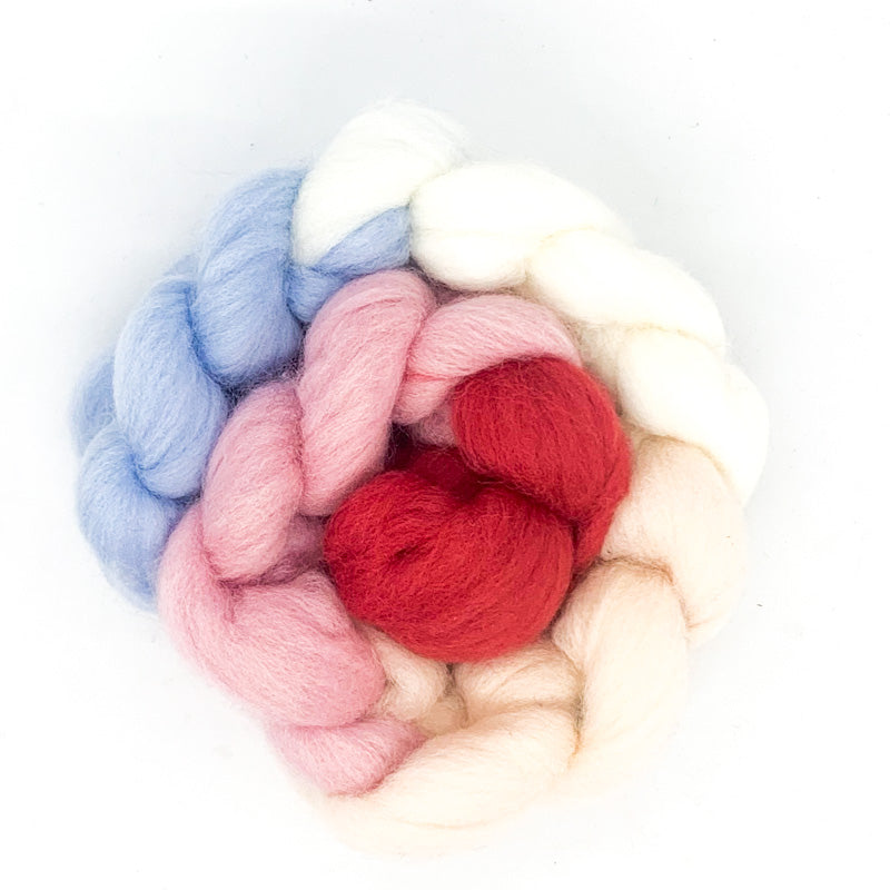 Maplerose LIMITED EDITION Merino Roving Sets