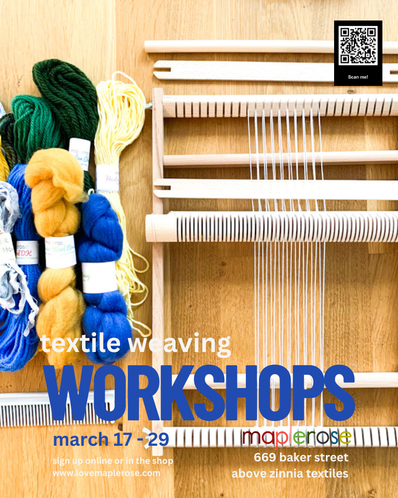 Introduction To Tapestry Weaving Class