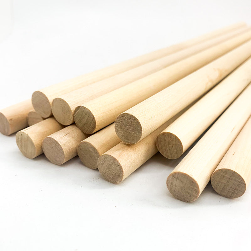 Hardwood DOWEL 1/2" x 12"