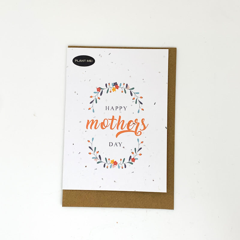Plantable Greetings HAPPY MOTHER'S DAY Flowers Card