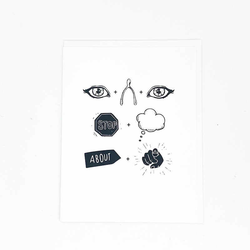 Sparkplug Creative I Wish I Could Stop Thinking About You GREETING CARD