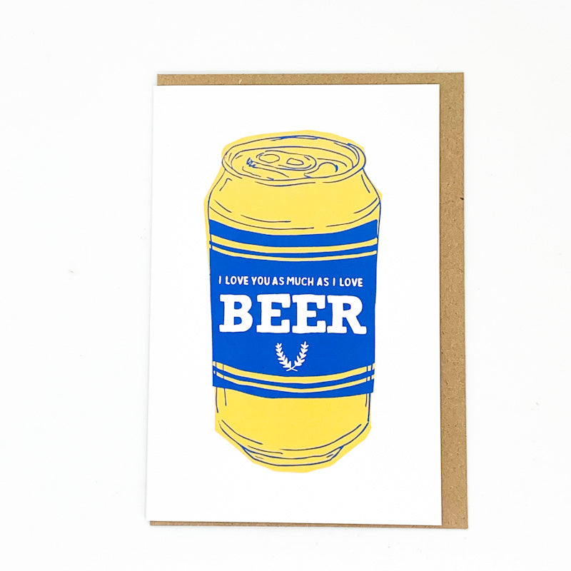 Sparkplug Creative I Love You As Much As I Love...GREETING CARD
