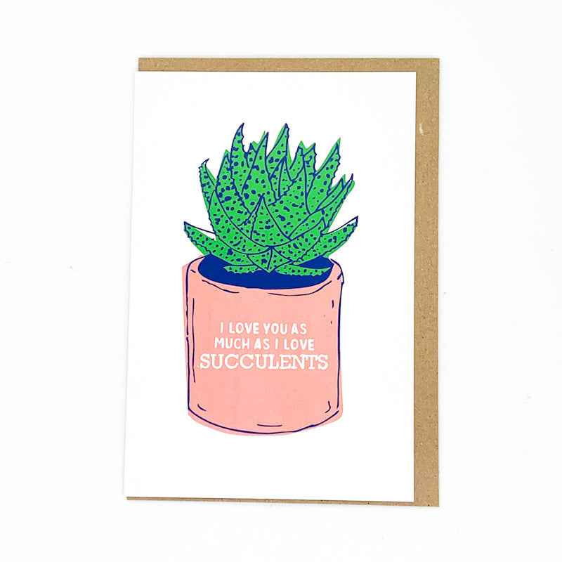 Sparkplug Creative I Love You As Much As I Love...GREETING CARD
