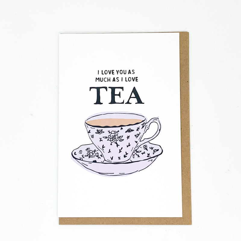 Sparkplug Creative I Love You As Much As I Love...GREETING CARD