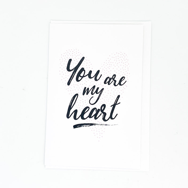 Sparkplug Creative You Are My Heart GREETING CARD