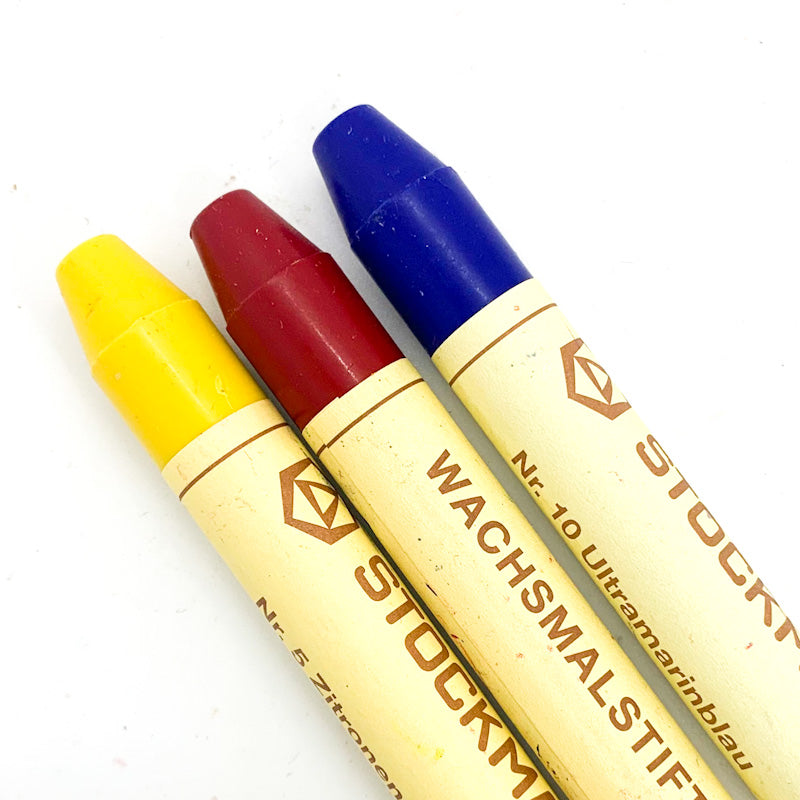 Stockmar Beeswax Stick Crayon PRIMARY Set