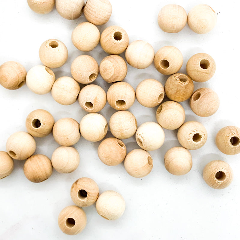 SMALL Wooden Beads