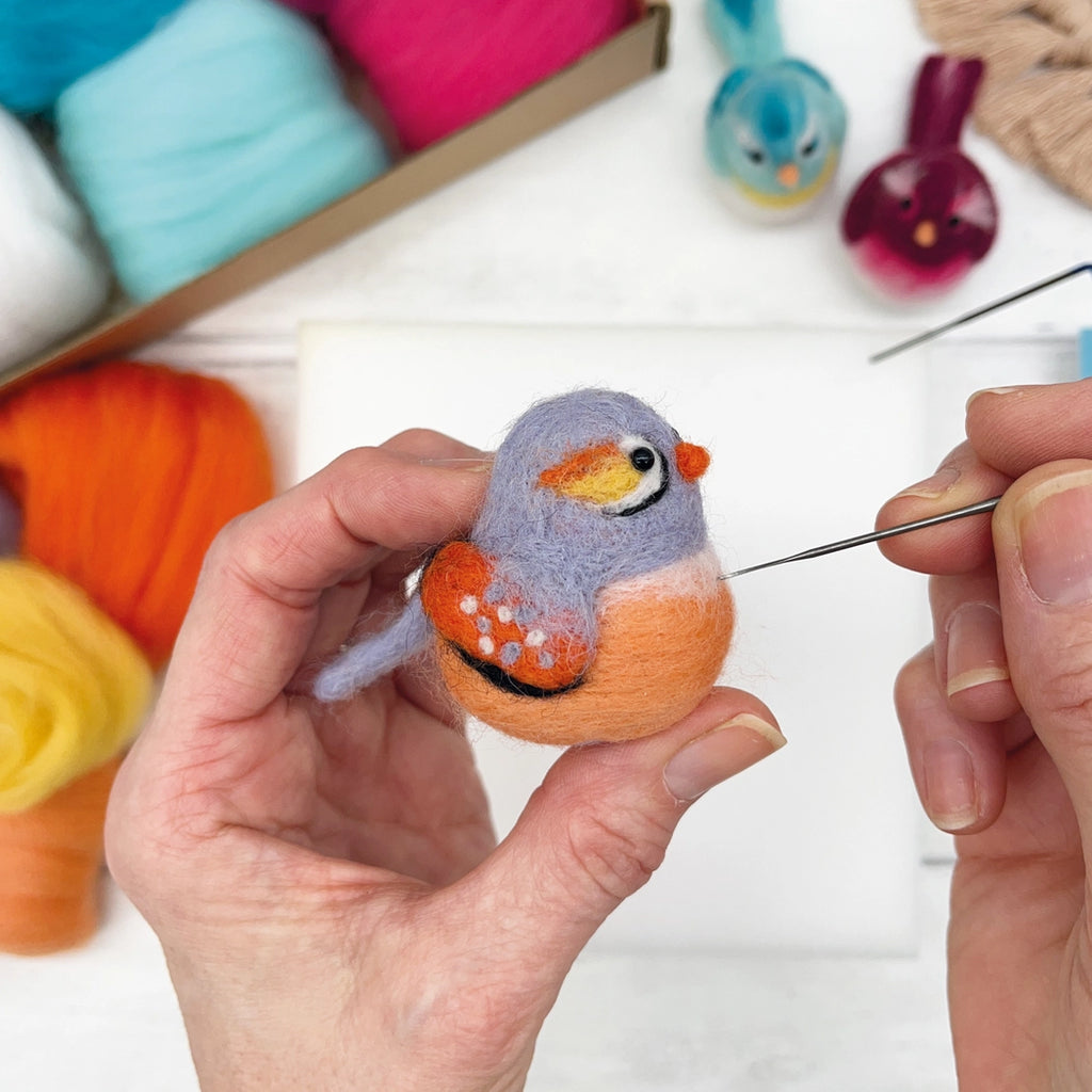 Bergin + Bath BABY BIRDS Beginner Needle Felting Kit