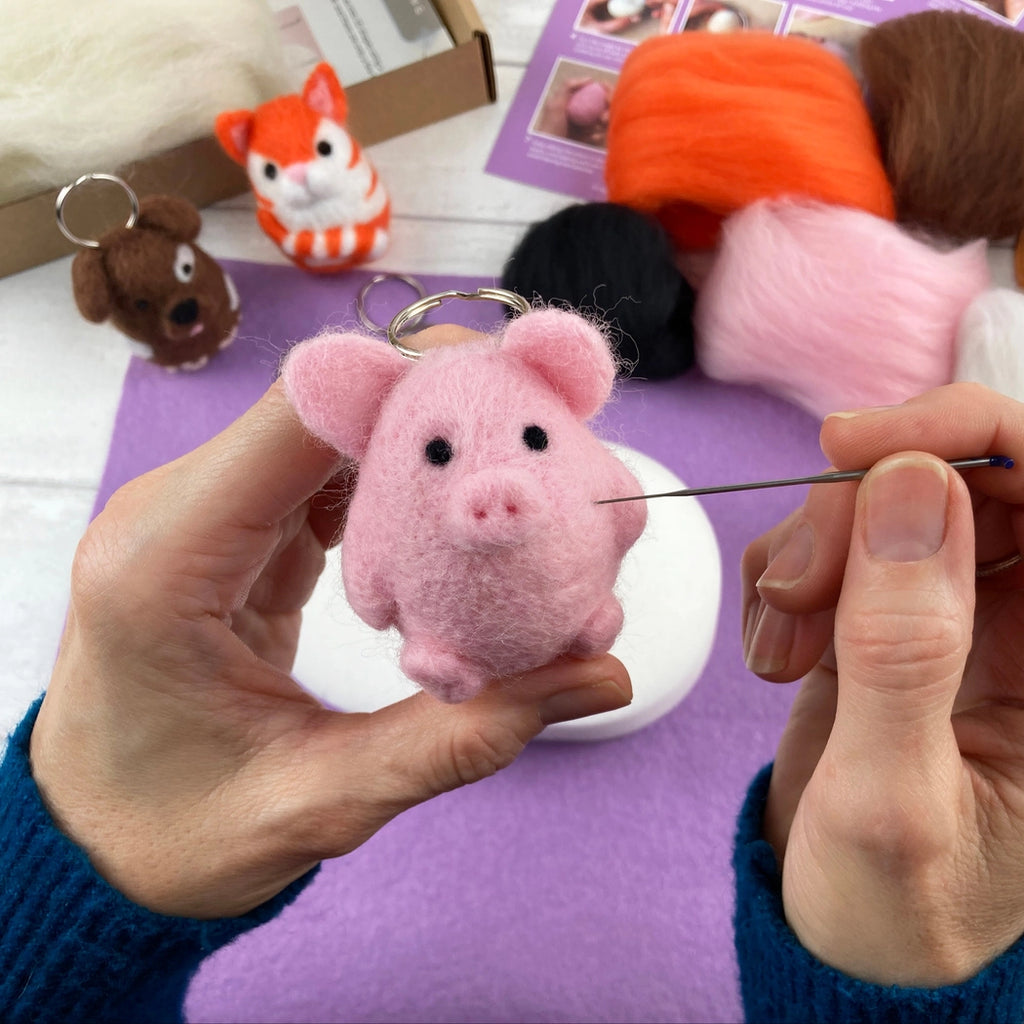 Bergin + Bath MINI PETS Beginner Needle Felting Kit