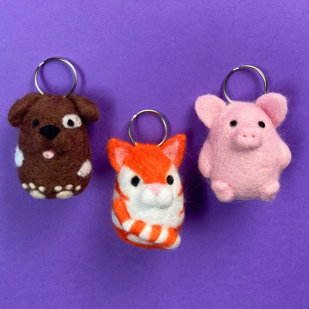 Bergin + Bath MINI PETS Beginner Needle Felting Kit