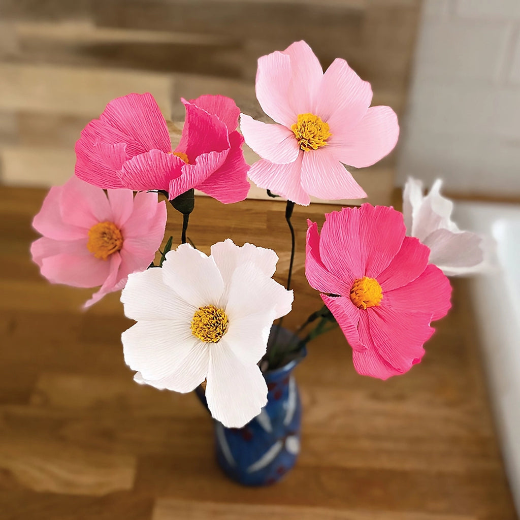 Bergin + Bath COSMOS Paper Flower Making Kit