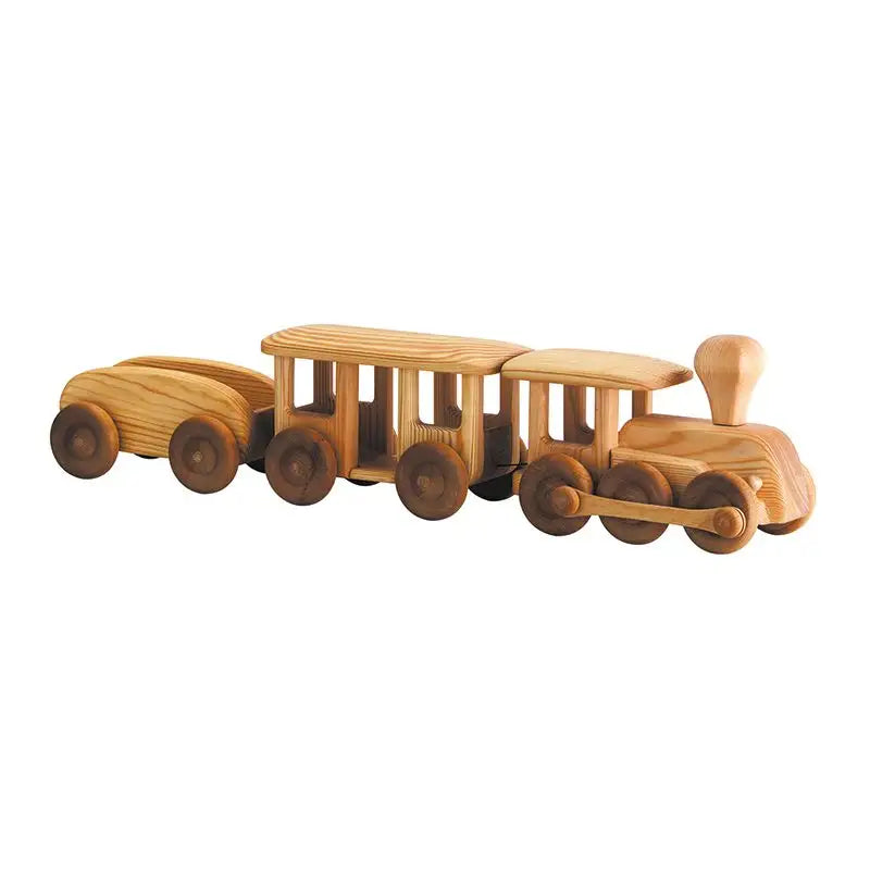 Debresk Wooden Toy TRAIN + WAGONS