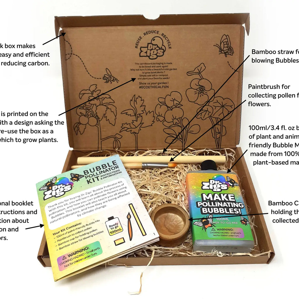 Dr. Zig's BUBBLE POLLINATOR Kit