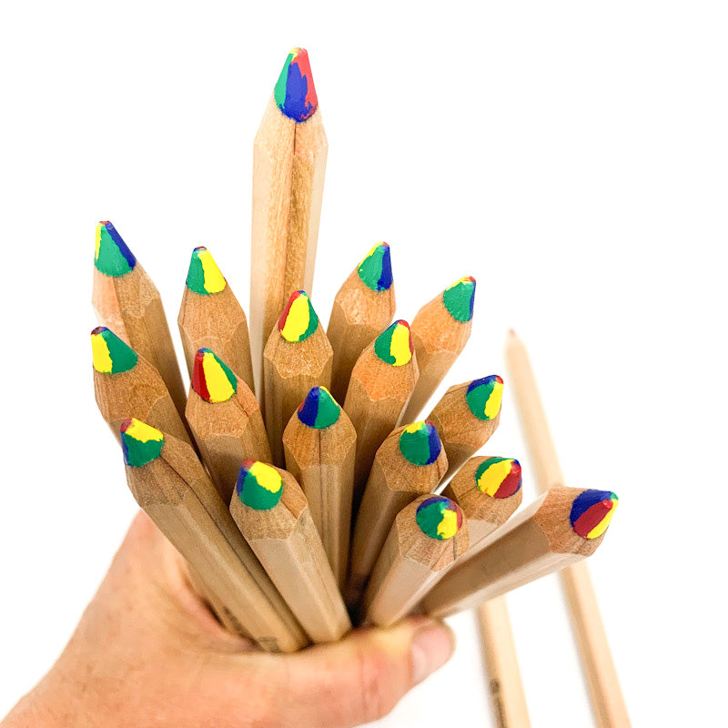 Stockmar 4-COLOUR Pencil Crayon Sets