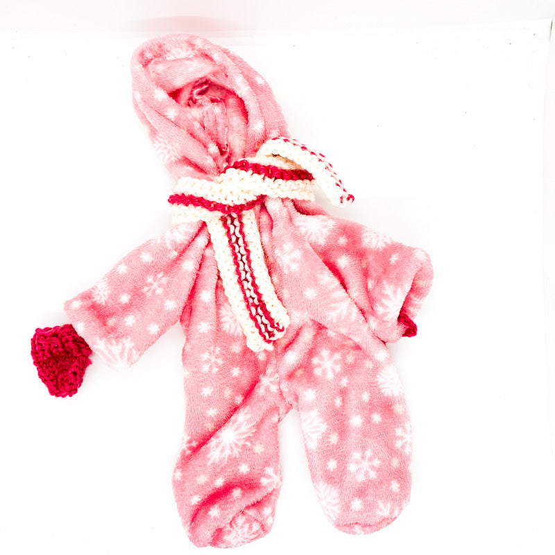 Handmade Waldorf Doll Snowsuit, 12-inch
