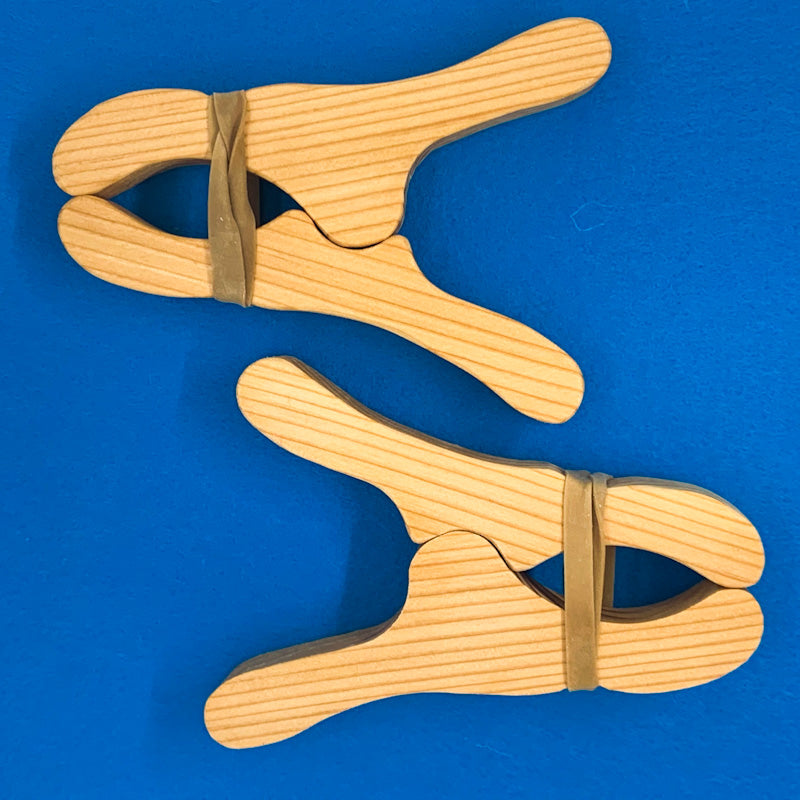 Handmade Wooden PLAY CLIPS