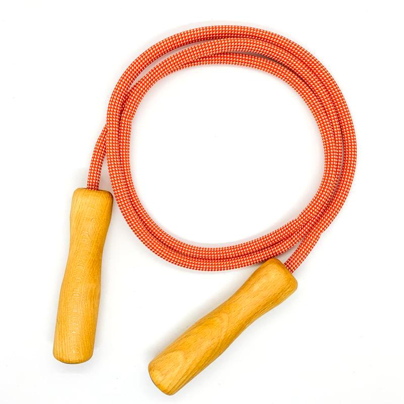 SKIPPING Rope with Wooden Handles 115-135cm