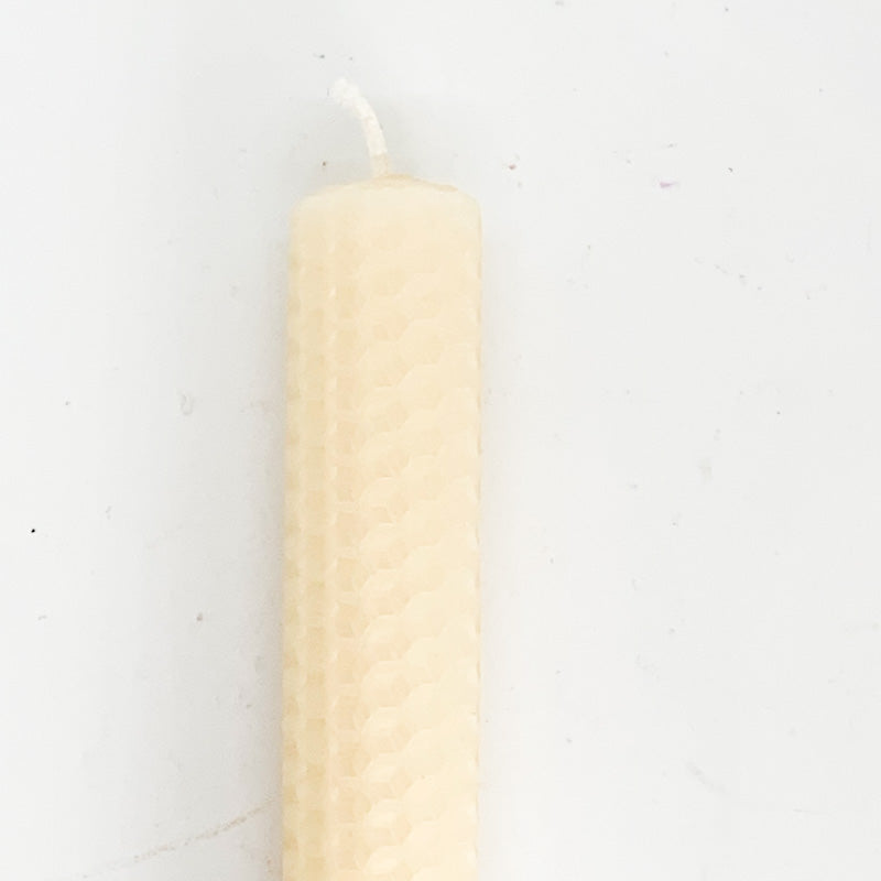 Maplerose Handmade Honeycomb Beeswax TAPER Candles SINGLES