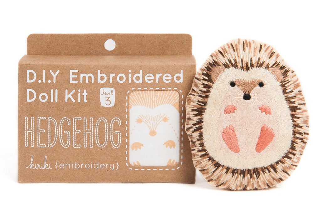 Kiriki Press HEDGEHOG Embroidery Kit