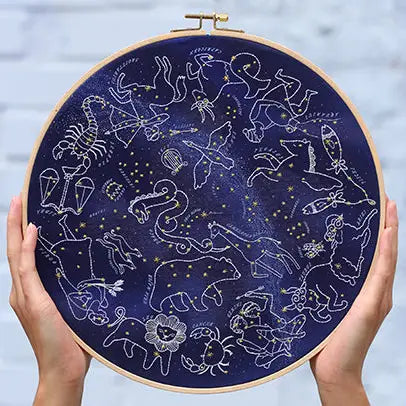 Kiriki Press STAR MAP Embroidery Kit