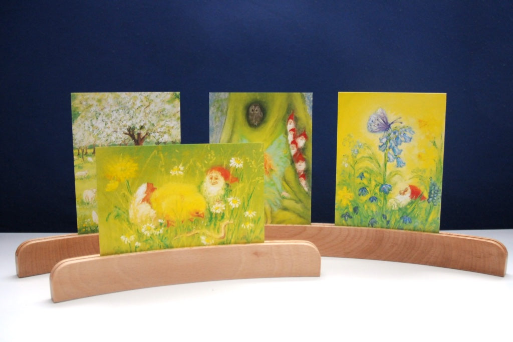 Wooden PHOTO & POSTCARD Holder