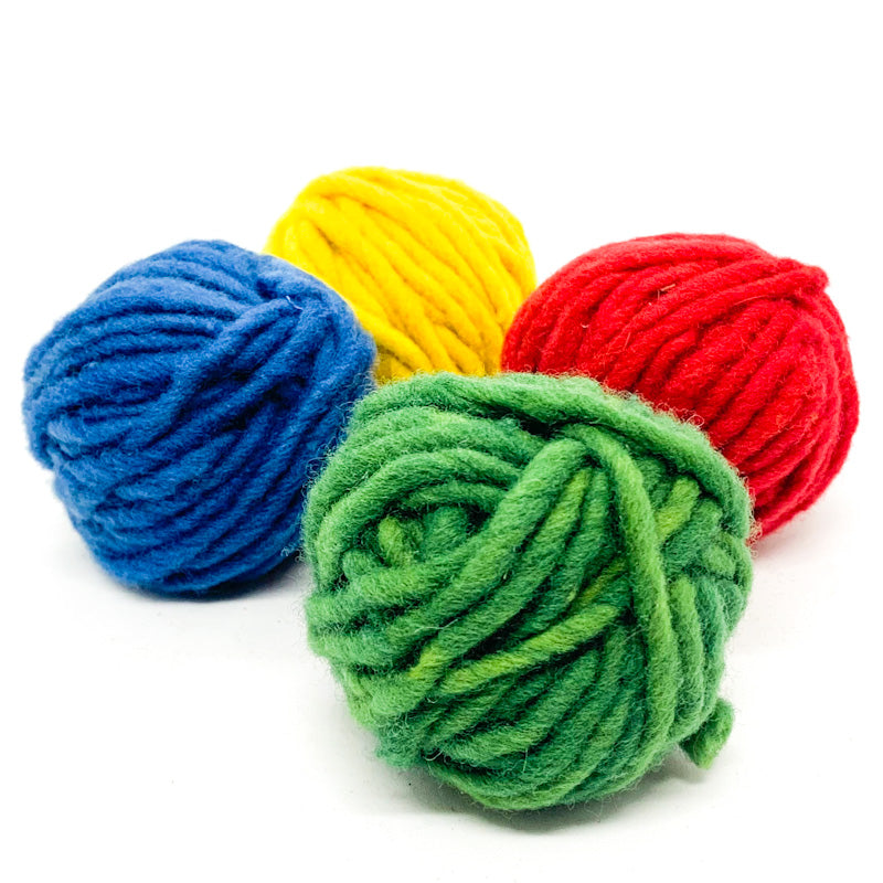 Filges Organic 100% Wool Thick Knitting Yarn Set BRIGHTS