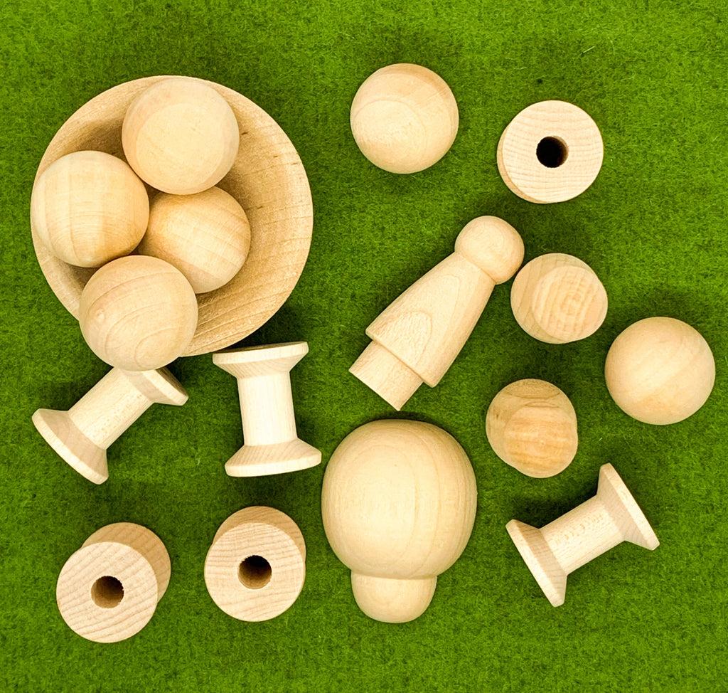 Maplerose Wooden Loose Parts MYSTERY Bundle