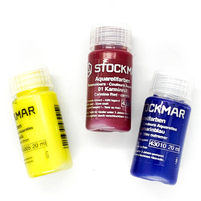 Stockmar PRIMARY Watercolour Paint Set