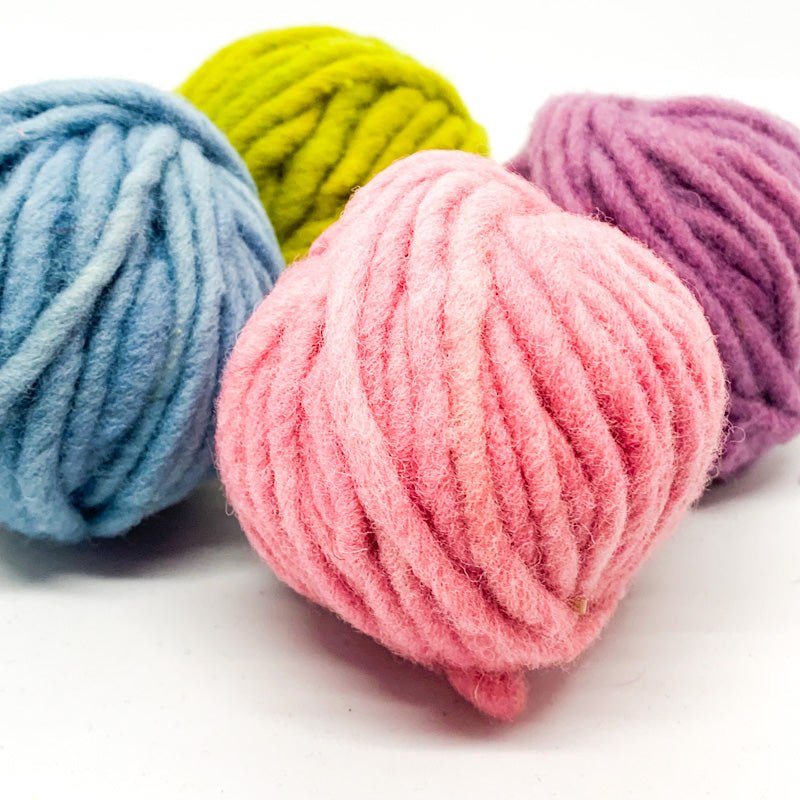 Filges Organic 100% Wool Thick Knitting Yarn Set LIGHTS