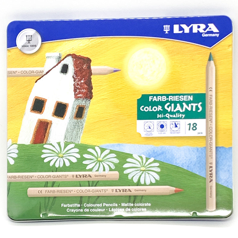 Crayon de couleurs Lyra Color Giants - blanc
