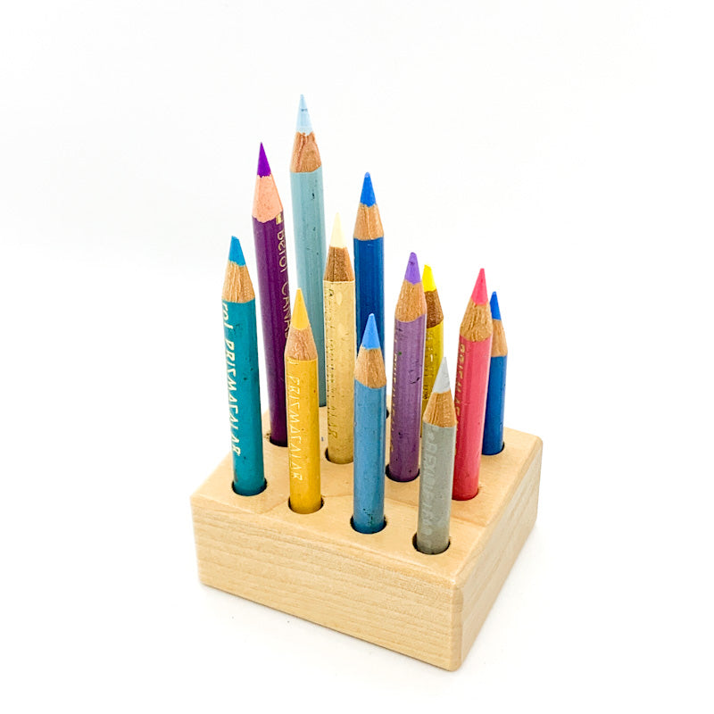 Wooden HOLDER for regular pencils