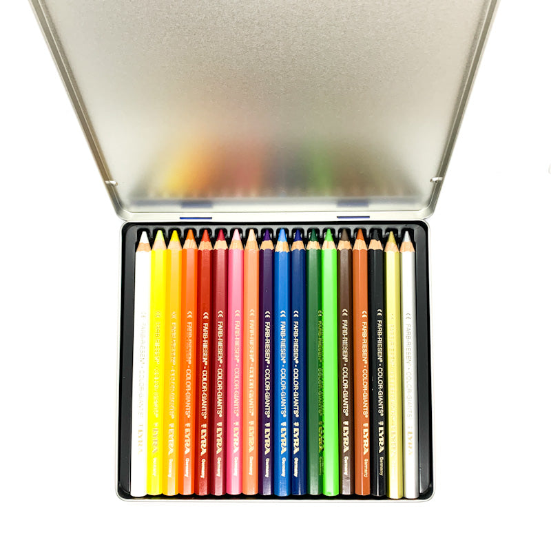 Lyra COLOUR GIANTS Pencil Crayon Set of 18