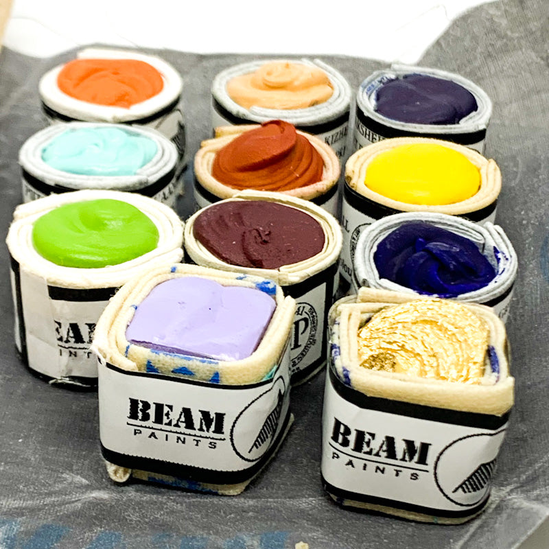 Beam Paints Spectrum 11 Watercolour Paint Stone Palette