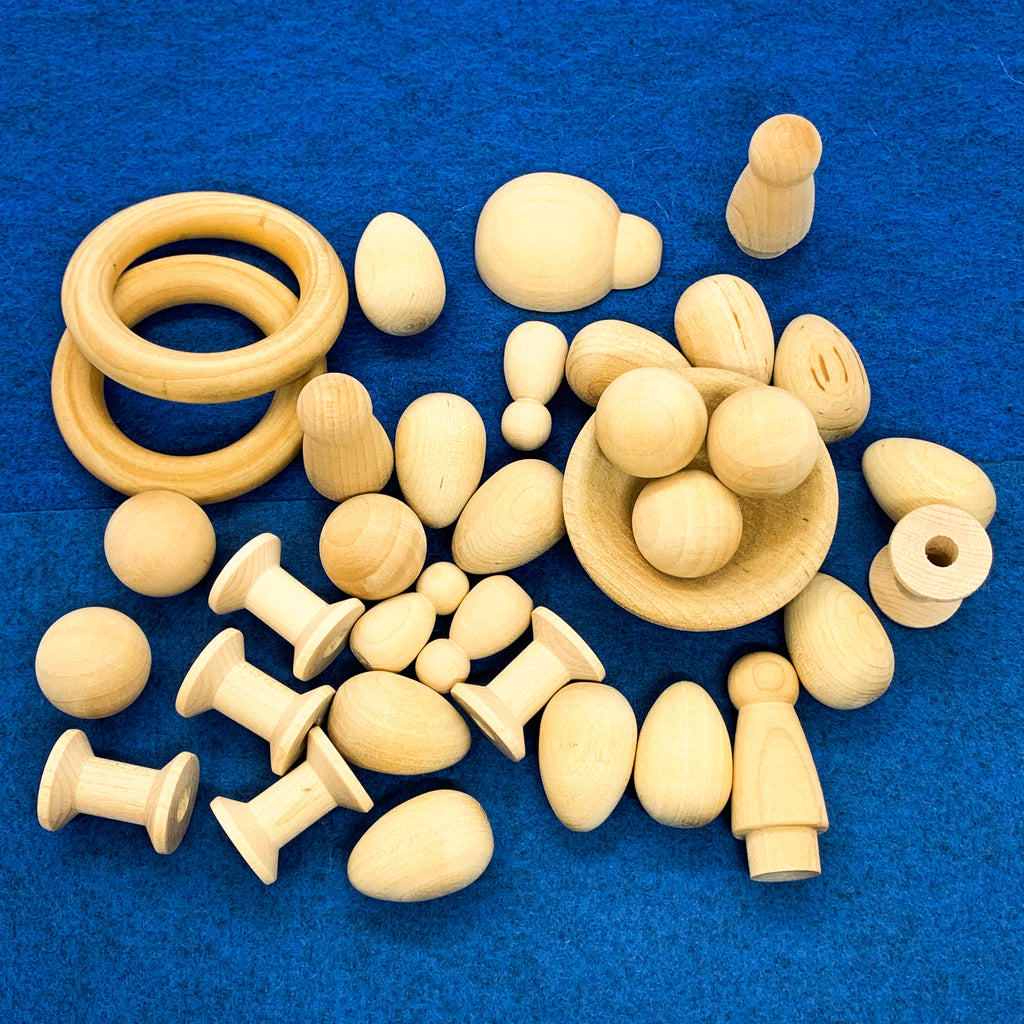 Maplerose Wooden Loose Parts MYSTERY Bundle