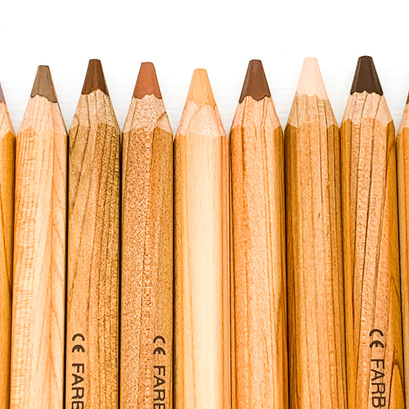 Lyra Colour Giants SKIN TONES Pencil Crayon Set