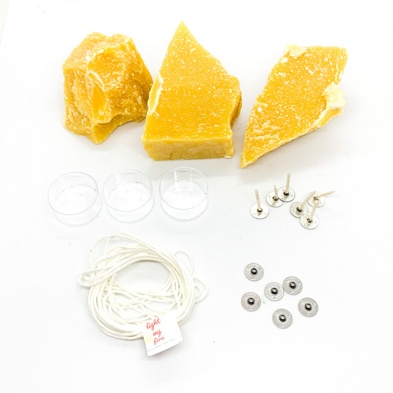 Maplerose Beeswax Candle DIPPING + POURING Kit