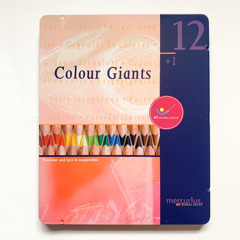 Mercurius COLOUR GIANT Pencil Crayon Sets