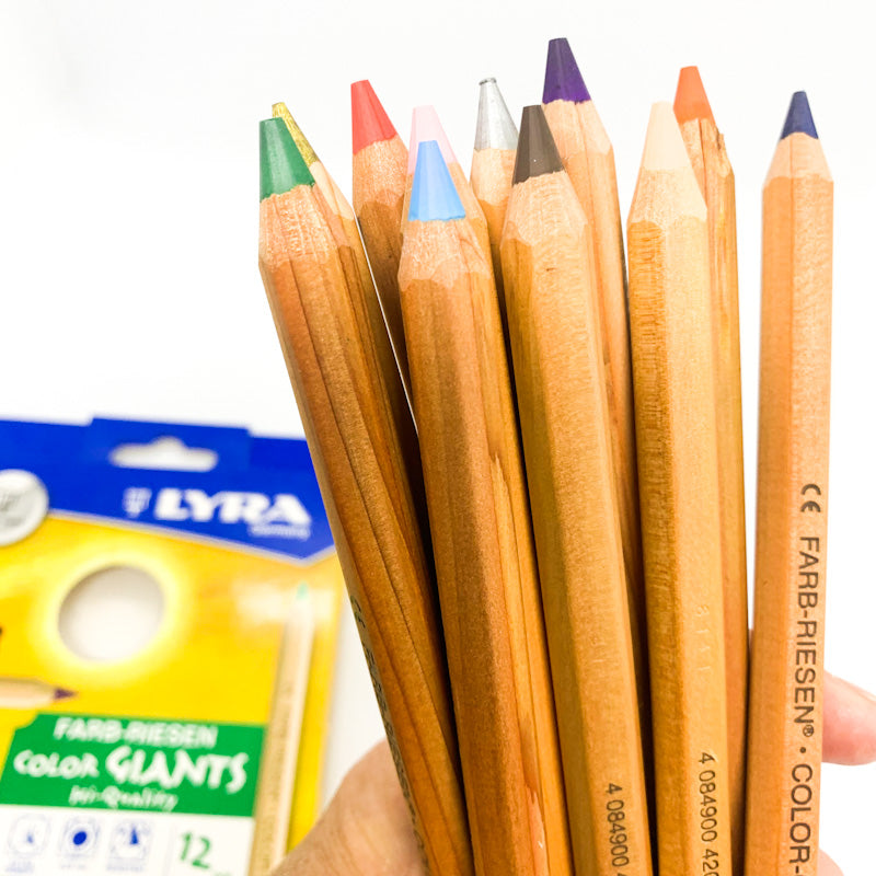 Lyra COLOUR GIANTS Pencil Crayon Set of 12