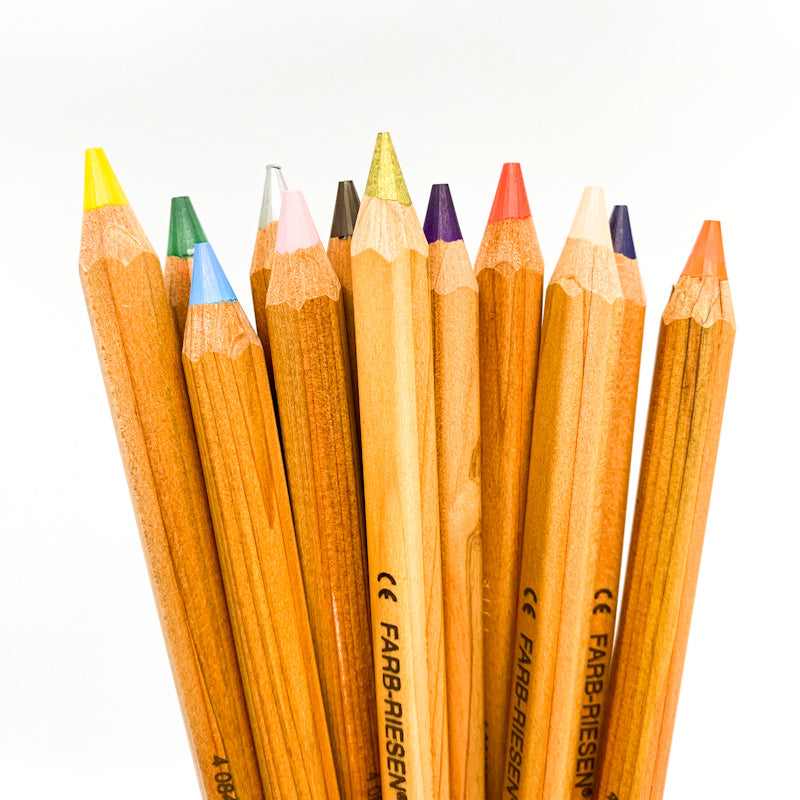 Lyra Colour Giants METALLIC Pencil Crayon Set – Maplerose
