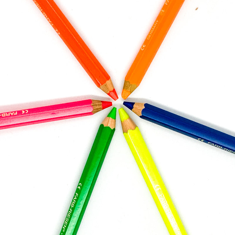 Lyra Colour Giants LUMINOUS Pencil Crayon Set