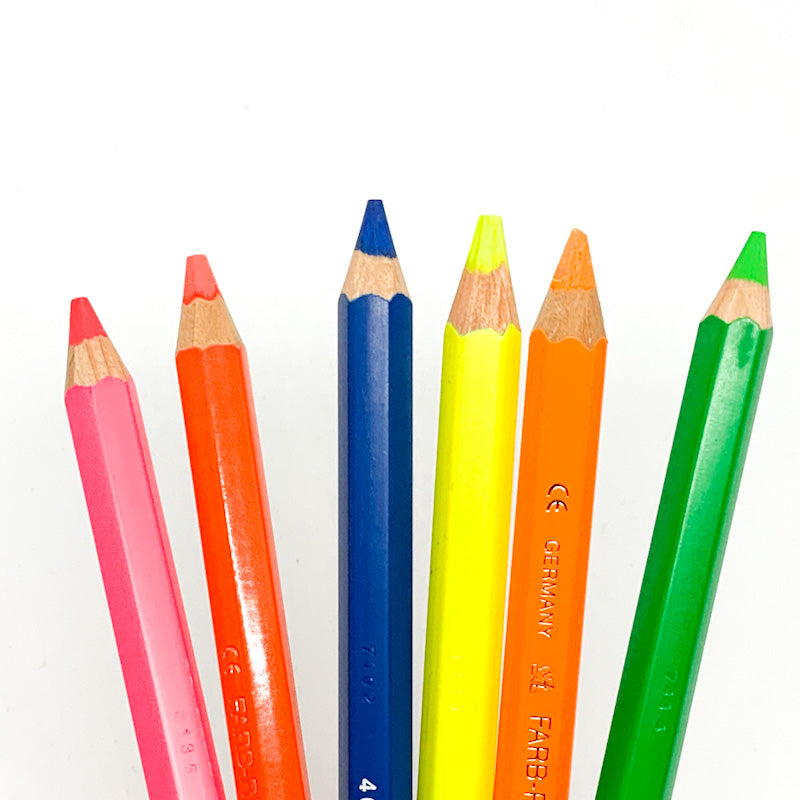 Lyra Colour Giants LUMINOUS Pencil Crayon Set