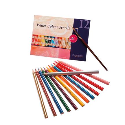 Mercurius WATERCOLOUR Pencil Crayon Set